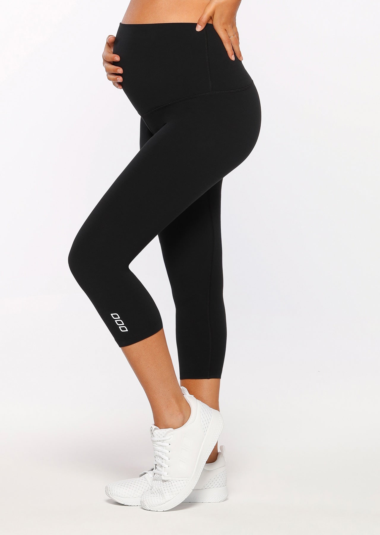 Lorna Jane LJ Maternity 7/8 Leggings - Black