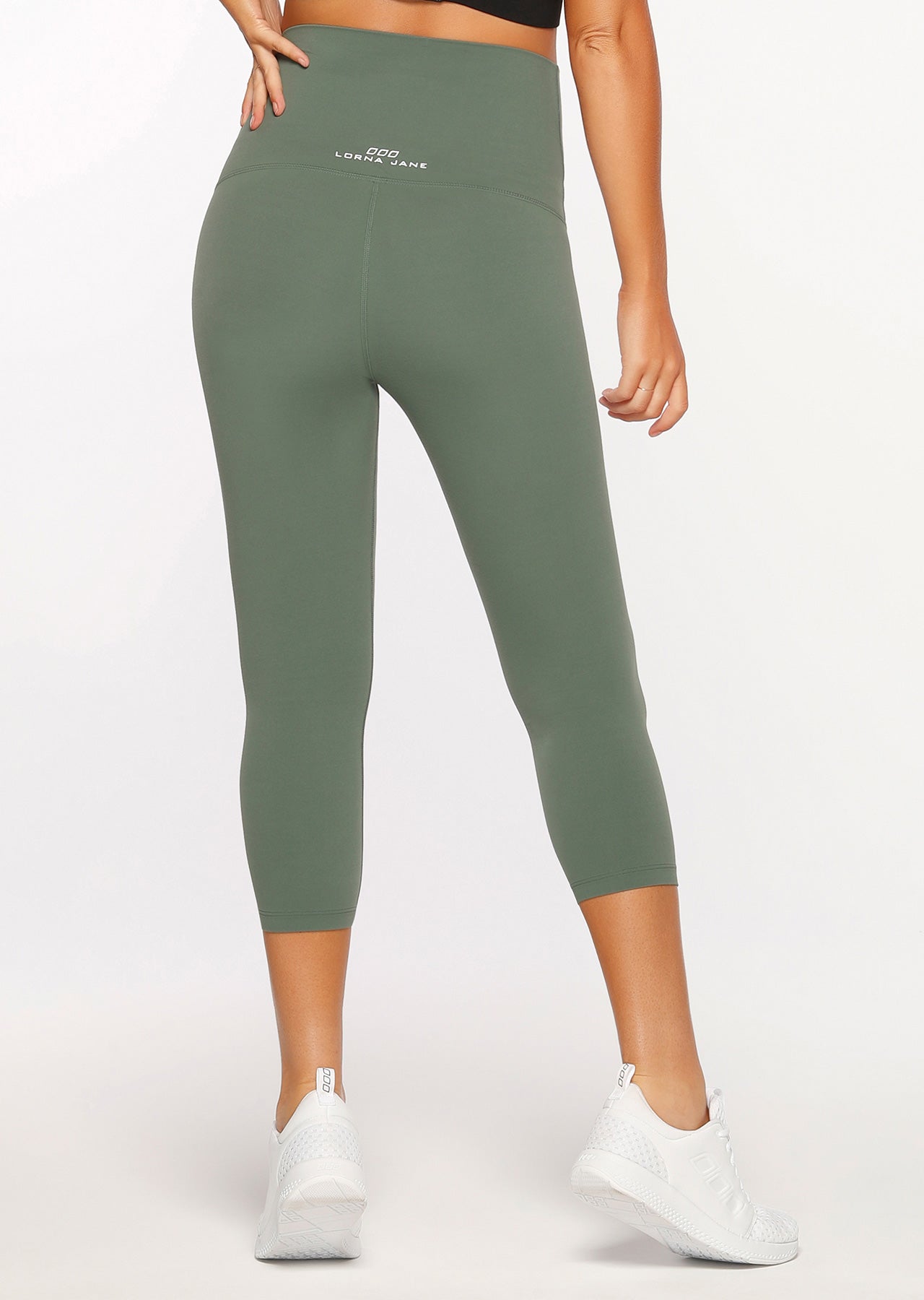 Lorna Jane LJ Maternity 7/8 Leggings - Military