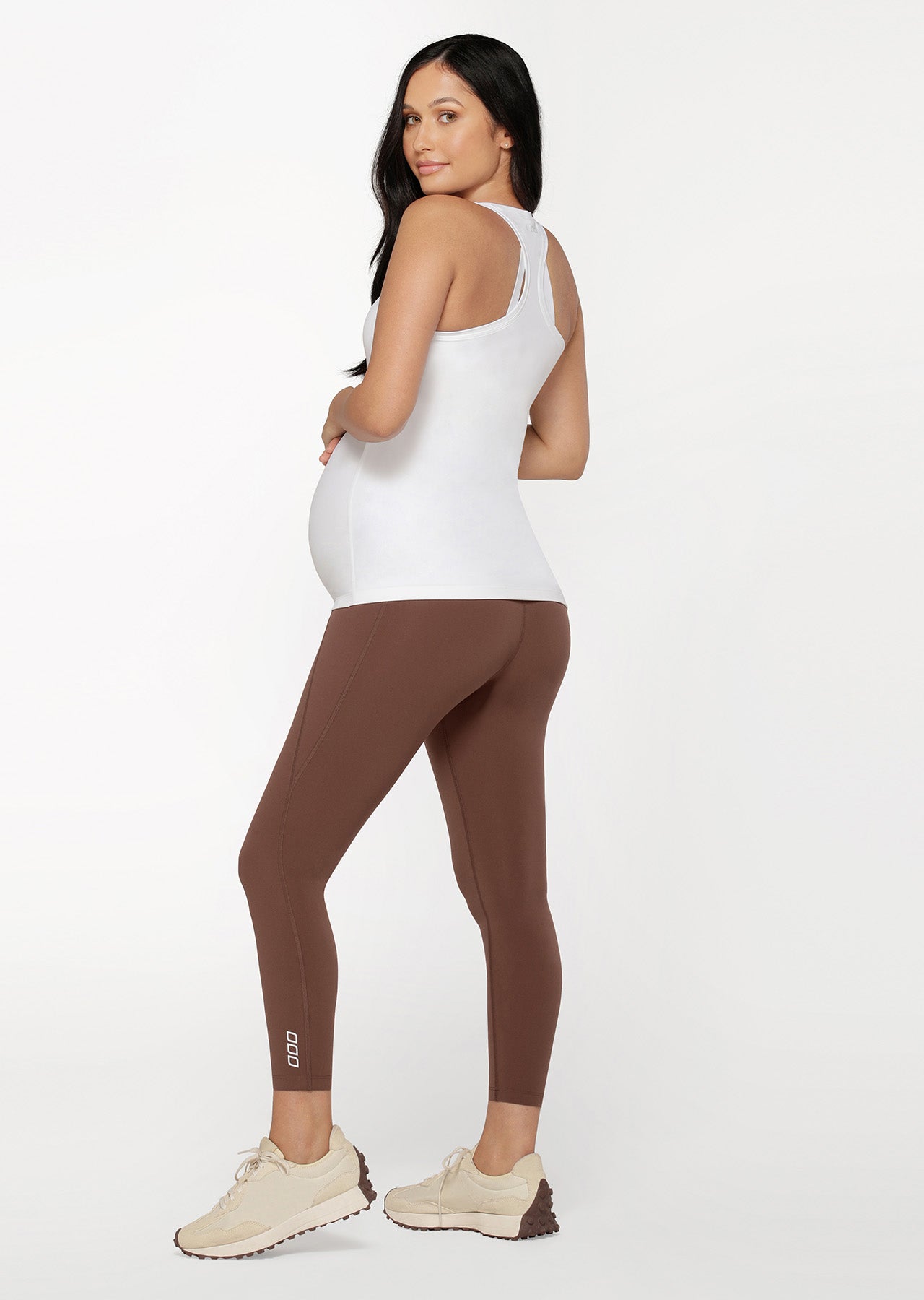 Lorna Jane LJ Maternity Bare Minimum Extraordinary Tank - White