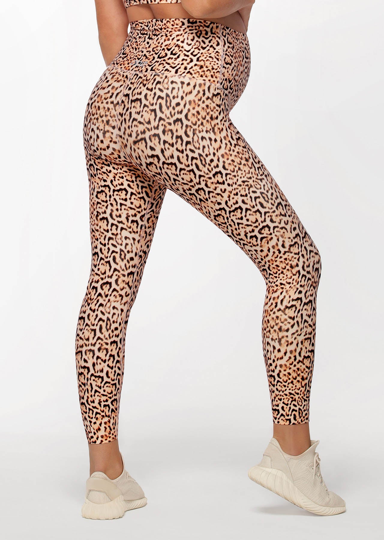 Lorna Jane LJ Maternity Printed Ankle Biter Leggings - Jaguar Print