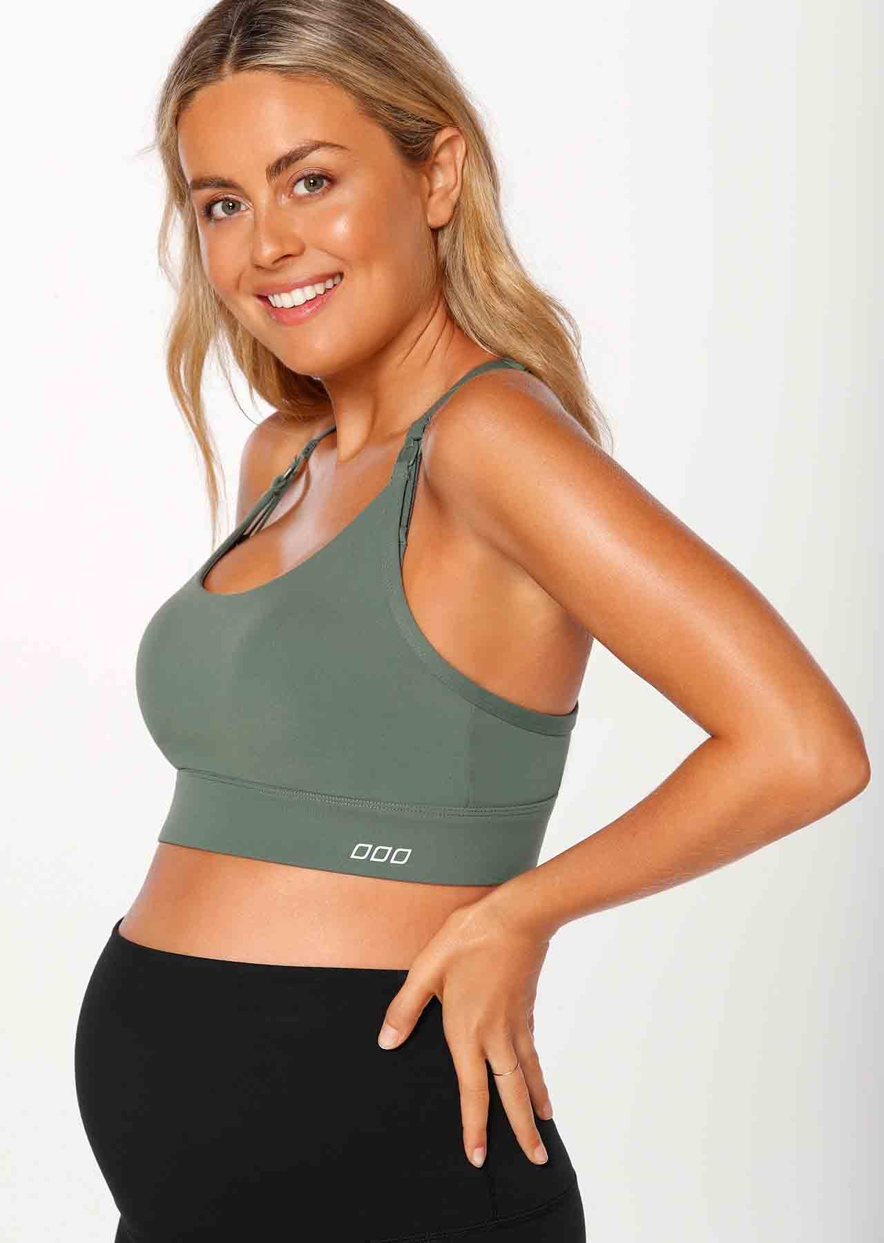 Lorna Jane LJ Nursing Bra - Military