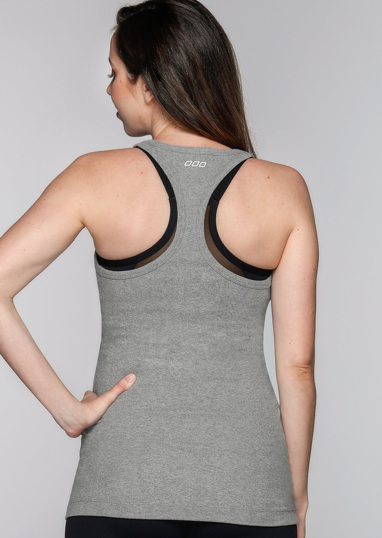 Lorna Jane LJ Maternity Tank - Mid Grey Marl
