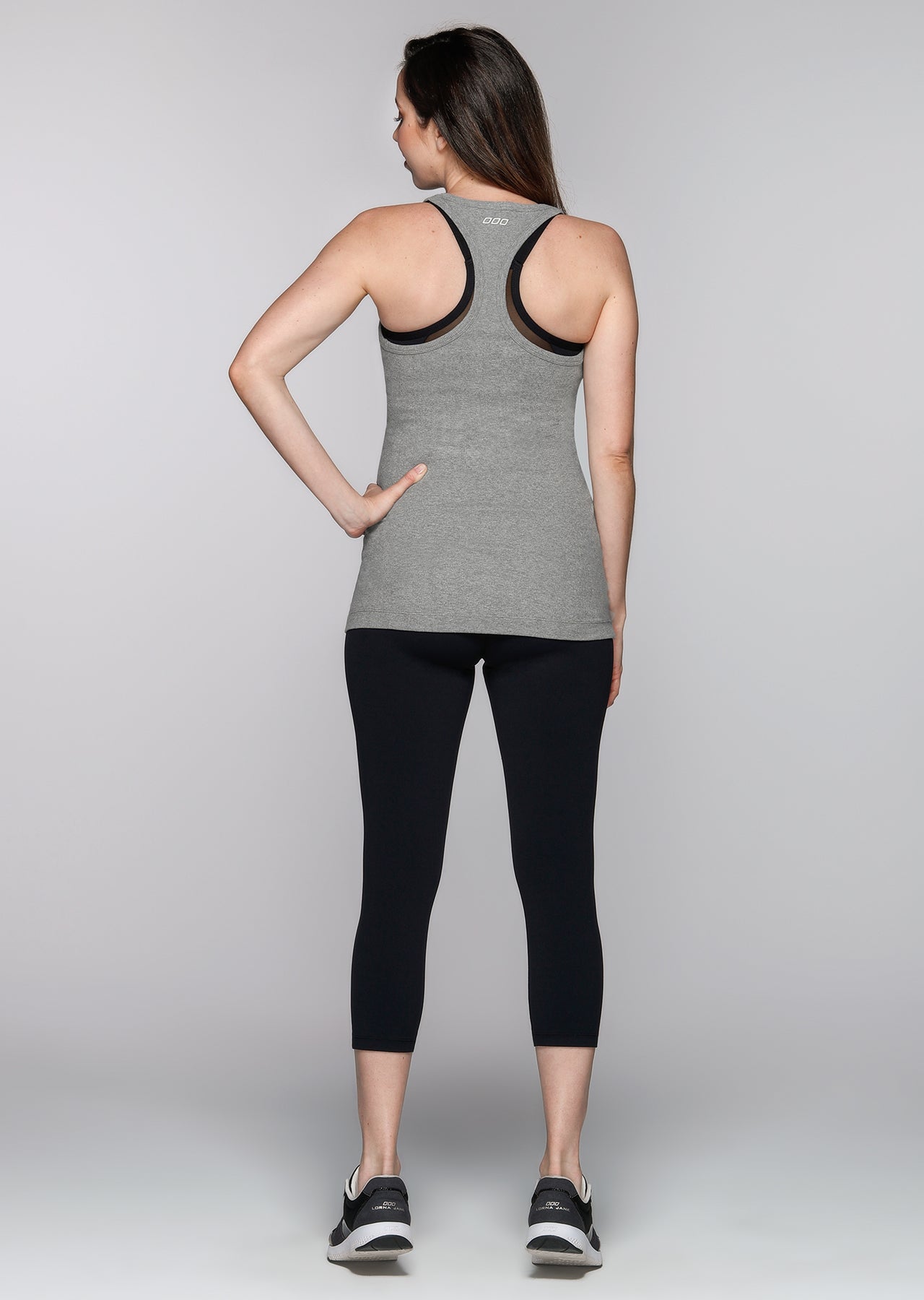 Lorna Jane LJ Maternity Tank - Mid Grey Marl