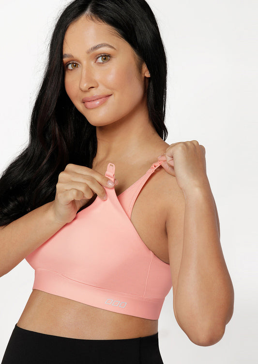 Lorna Jane LJ Racer Back Nursing Bra - Ballerina