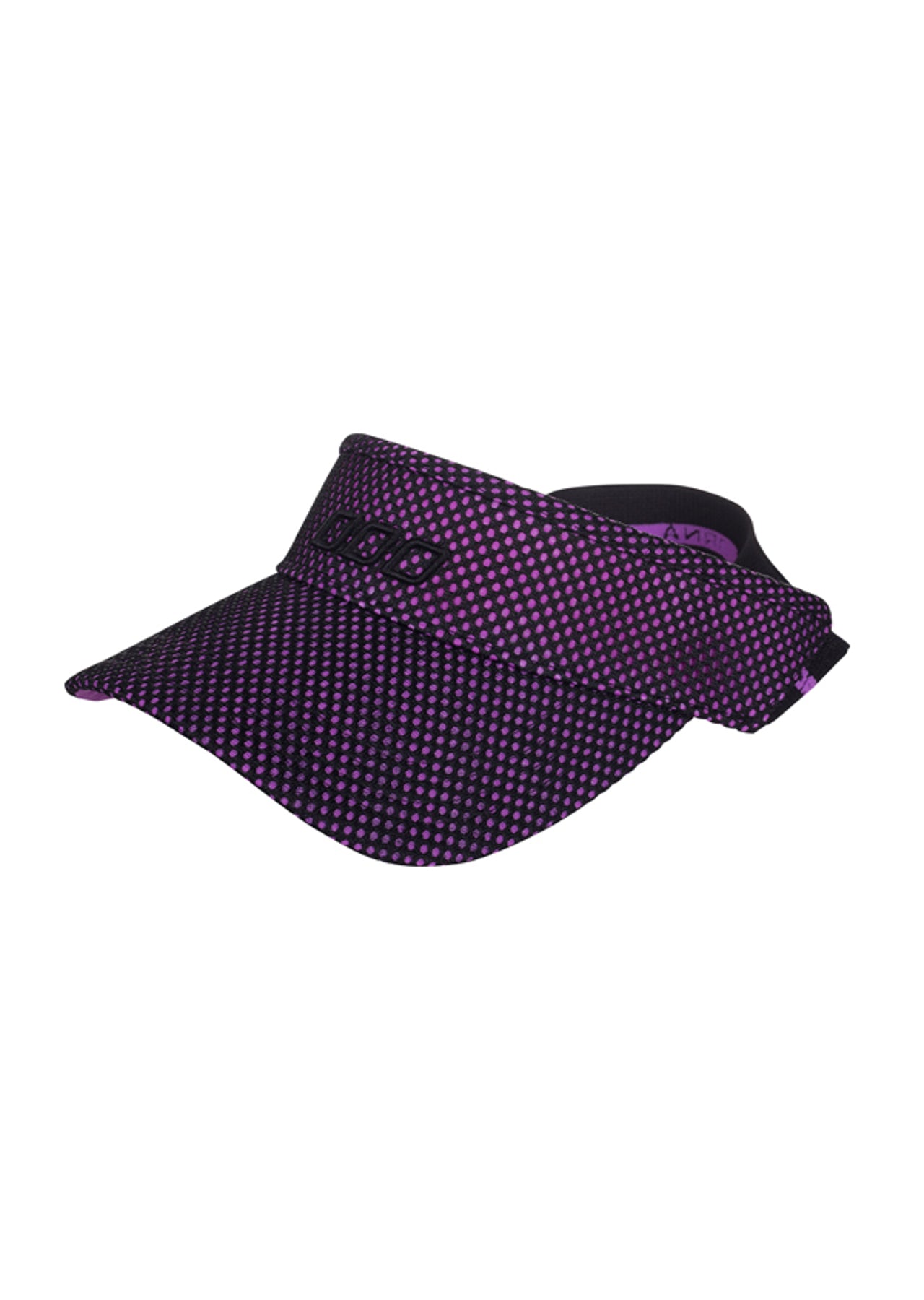 Lorna Jane LJ Swift Visor - Black/Neon Fuchsia