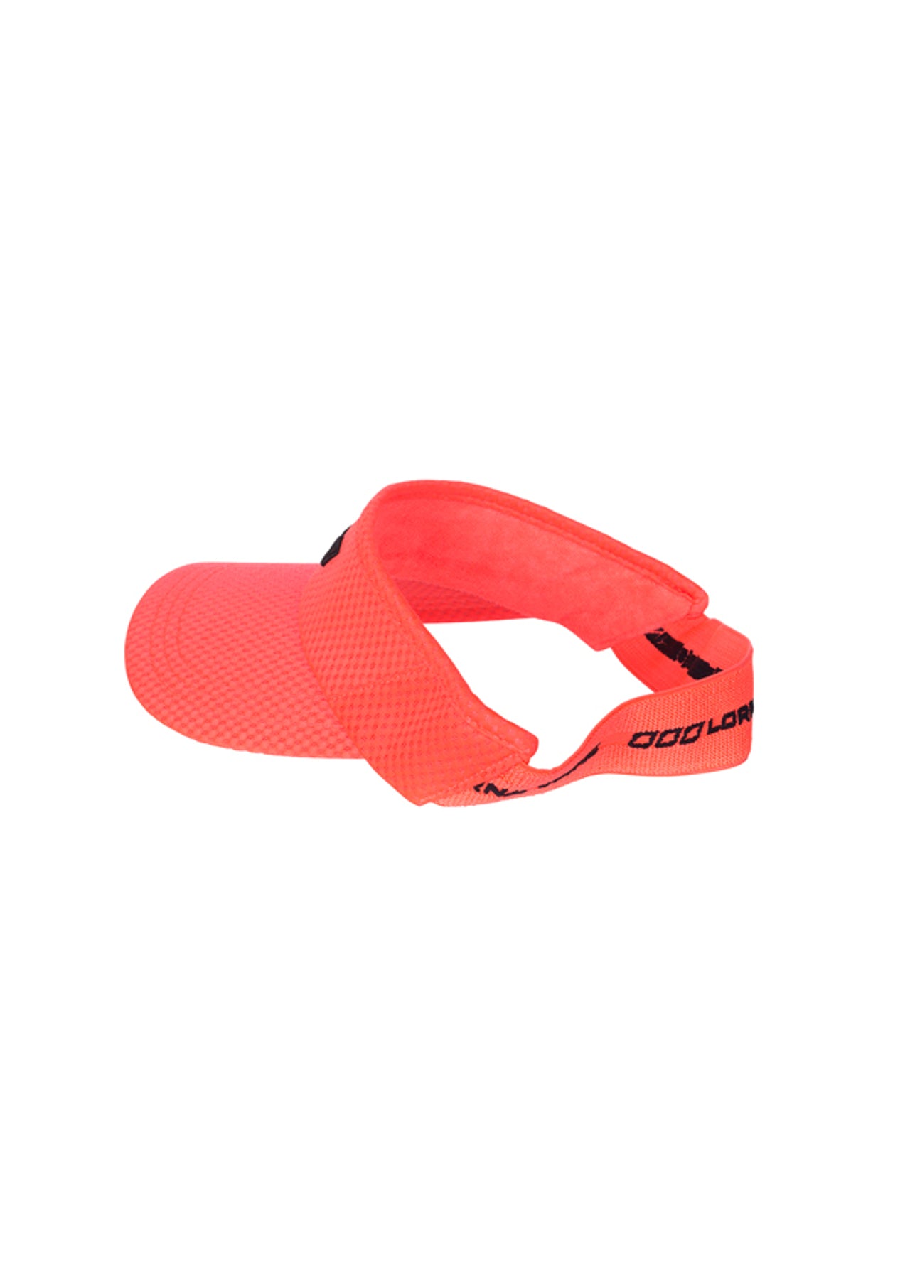 Lorna Jane LJ Tech Visor - Fluro Orange/Black