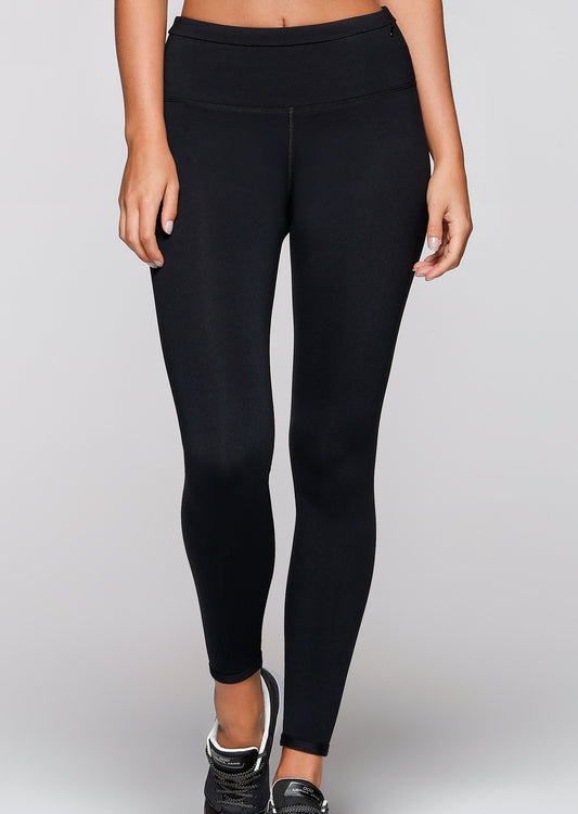Lorna Jane LJ Ultimate Thermal F/L Tight - Black