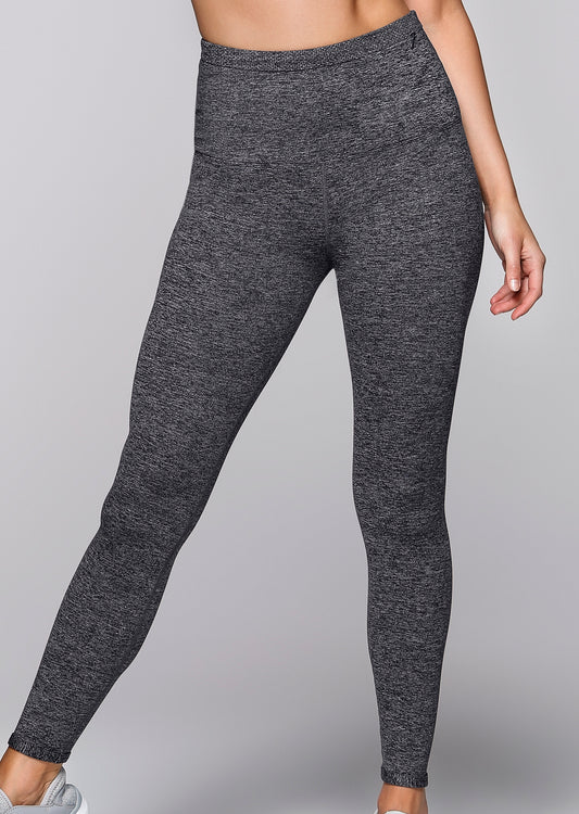 Lorna Jane LJ Ultimate Thermal F/L Tight - Char Marl