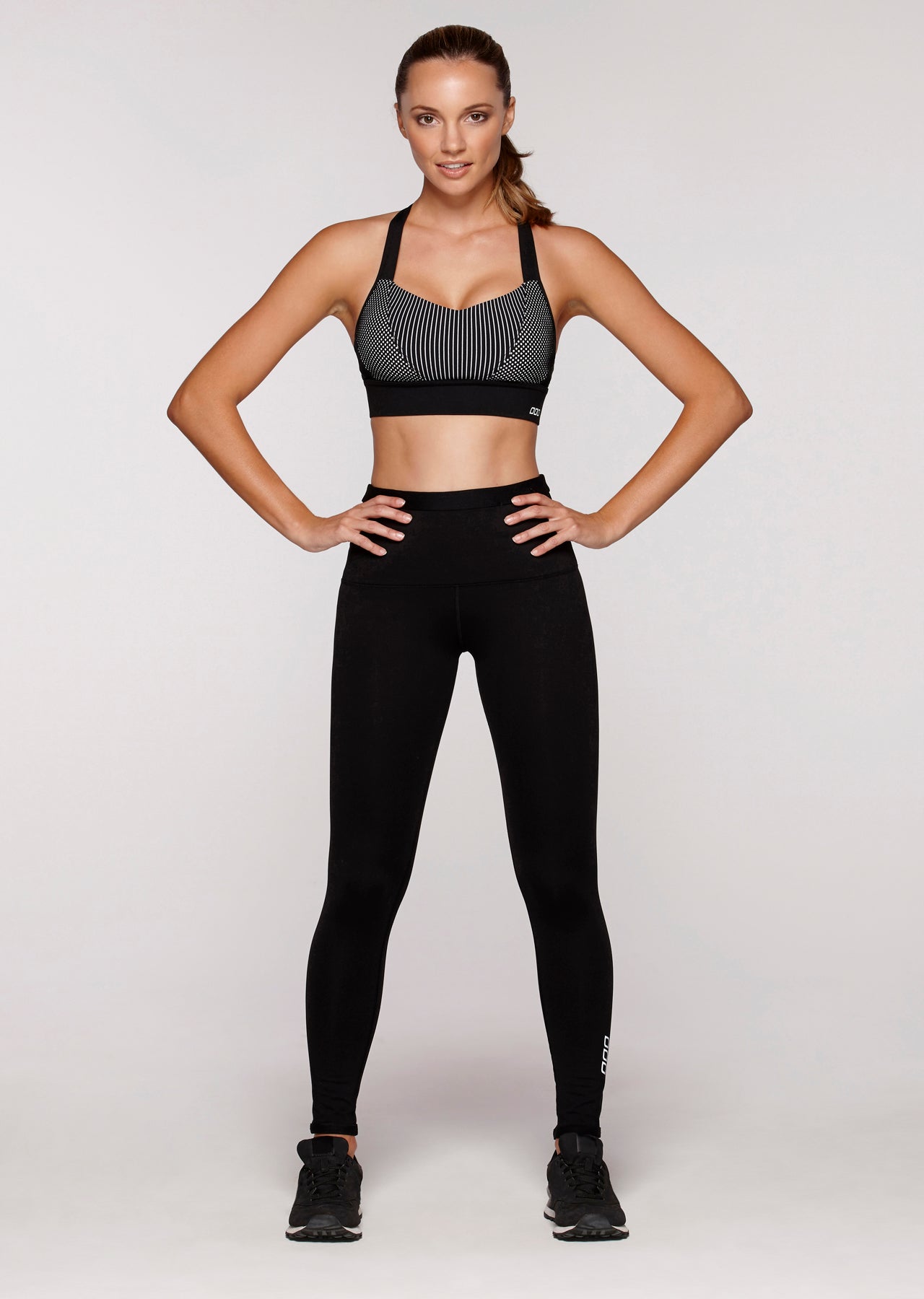 Lorna Jane LJ Ultimate Winter F/L Tight - Black