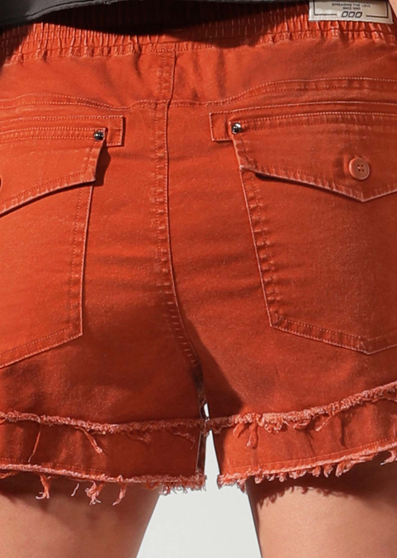 Lorna Jane LJ Walk Shorts - Dark Rust