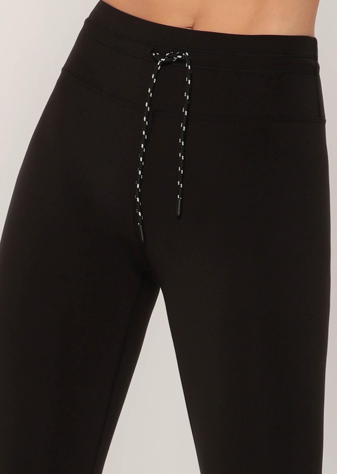 Lorna Jane Logo Print Ankle Biter Tight - Black