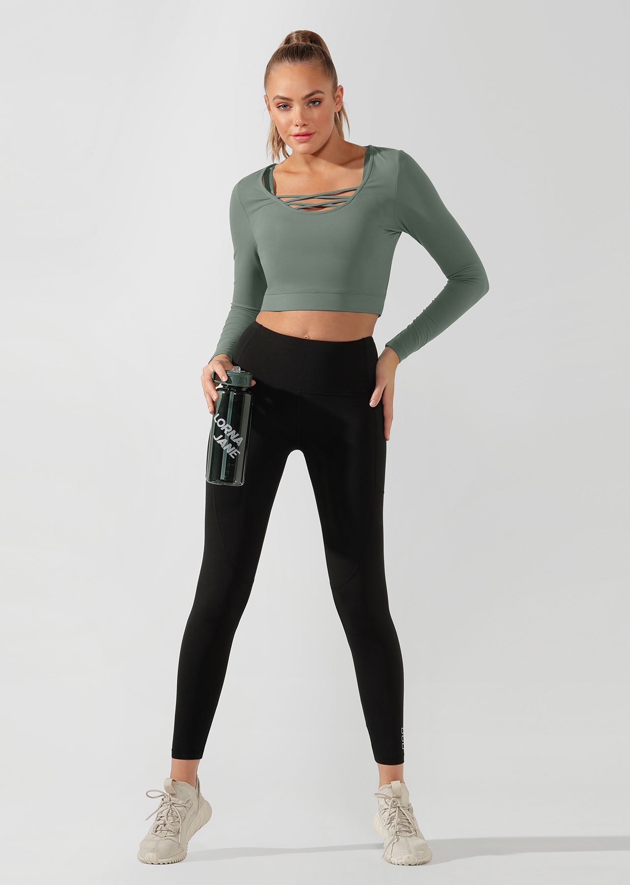 Lorna Jane Lorna Jane 1L Water Bottle - Military