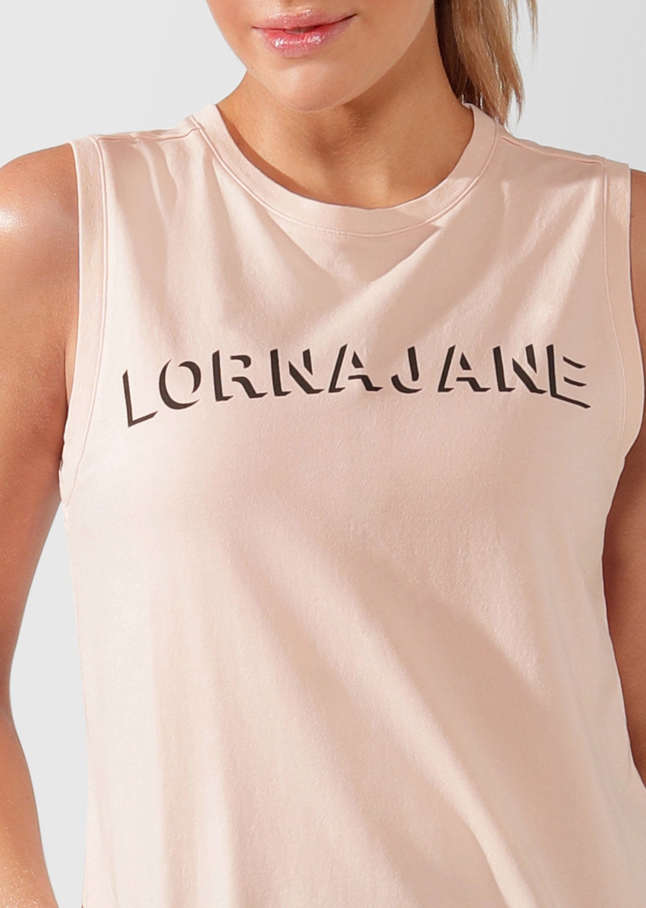Lorna Jane Lorna Jane Luxe Ath Tank - Dream Pink