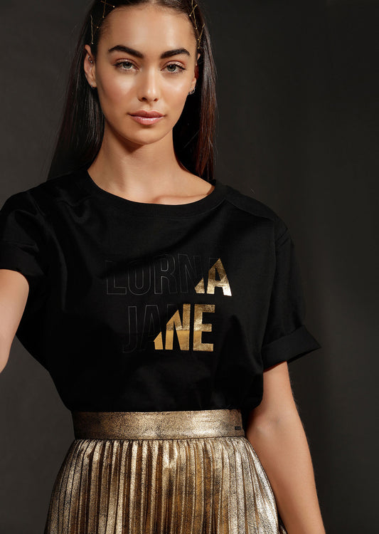 Lorna Jane Lorna Jane Luxe Tee - Black