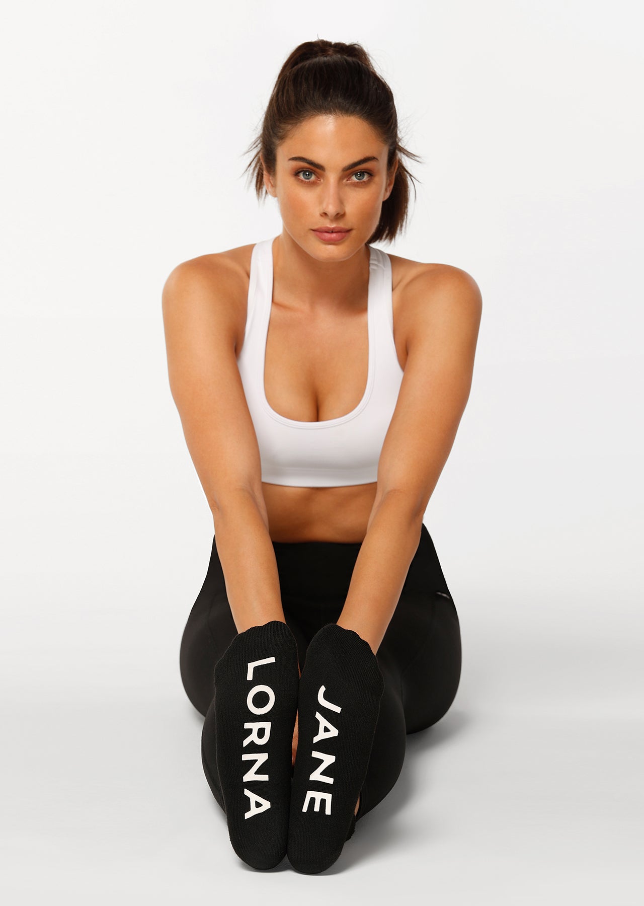 Lorna Jane Lorna Jane Pilates Grip Socks - Black