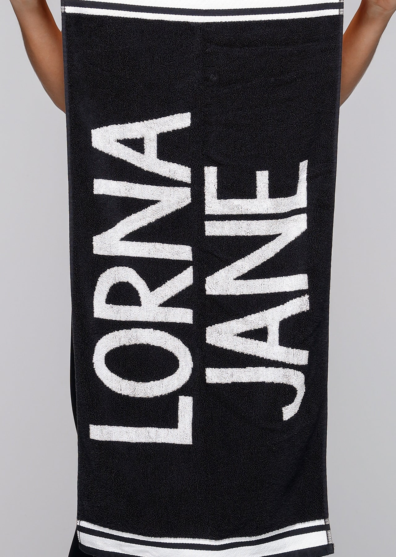 Lorna Jane Lorna Jane Sweat Towel - Black/White