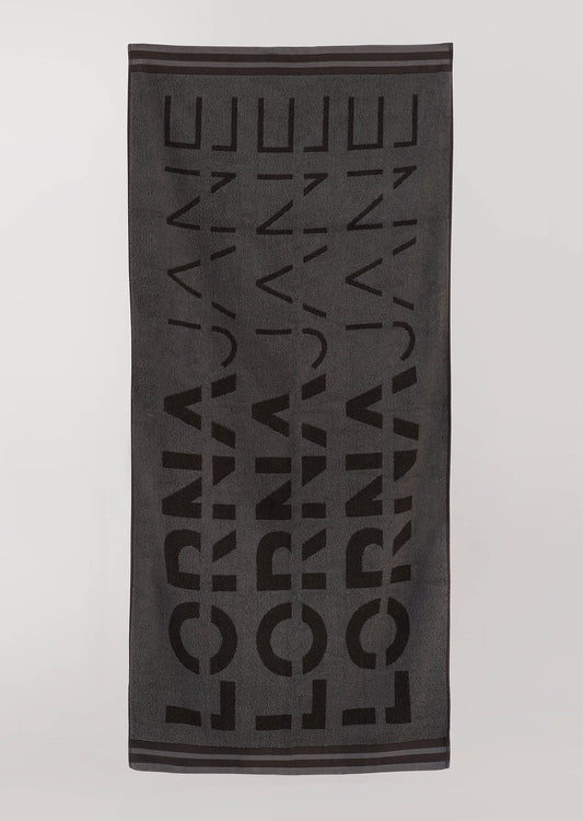 Lorna Jane Lorna Jane Workout Towel - Titanium / Black