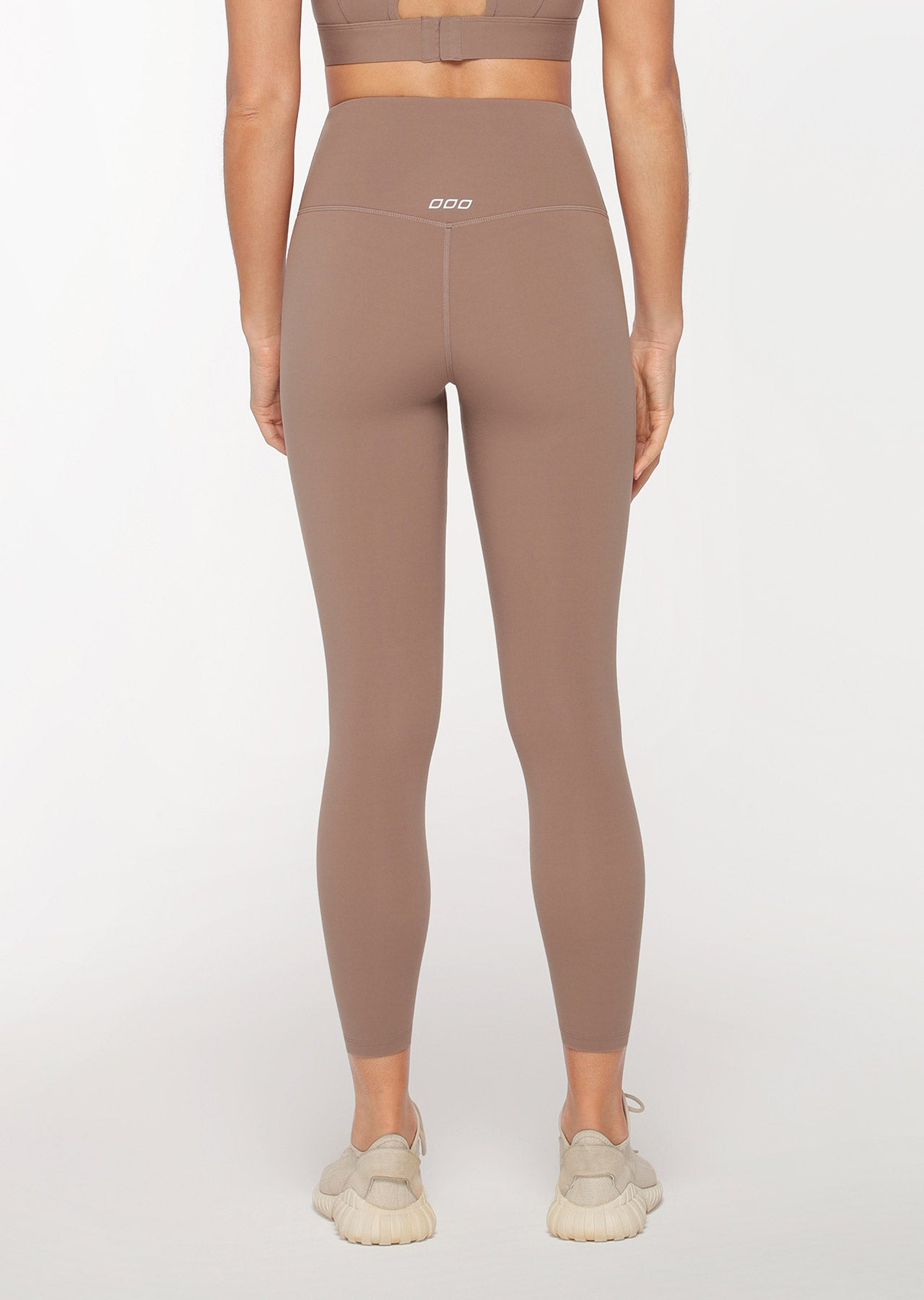 Lorna Jane Lotus Ankle Biter Leggings - Bone