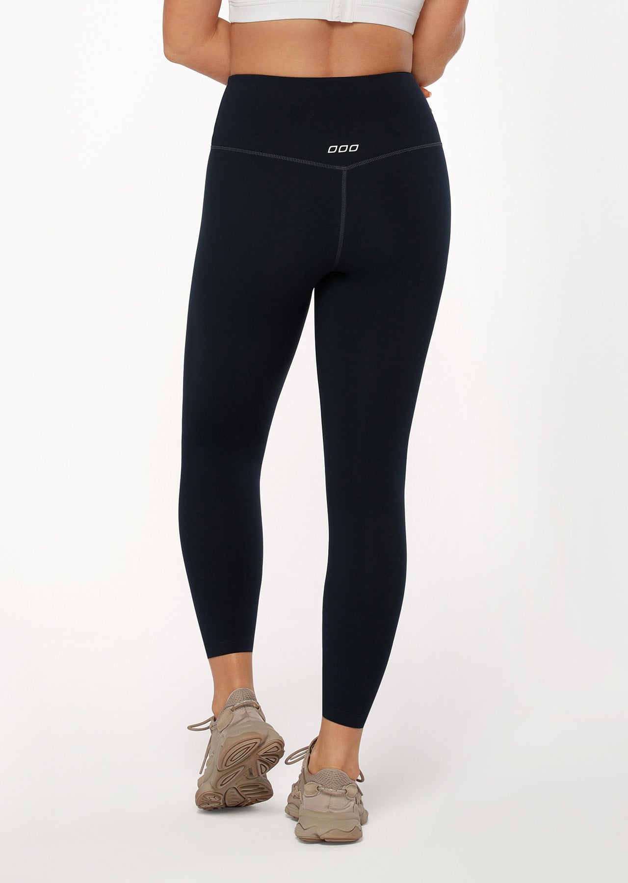 Lorna Jane Lotus Ankle Biter Leggings - Midnight Indigo