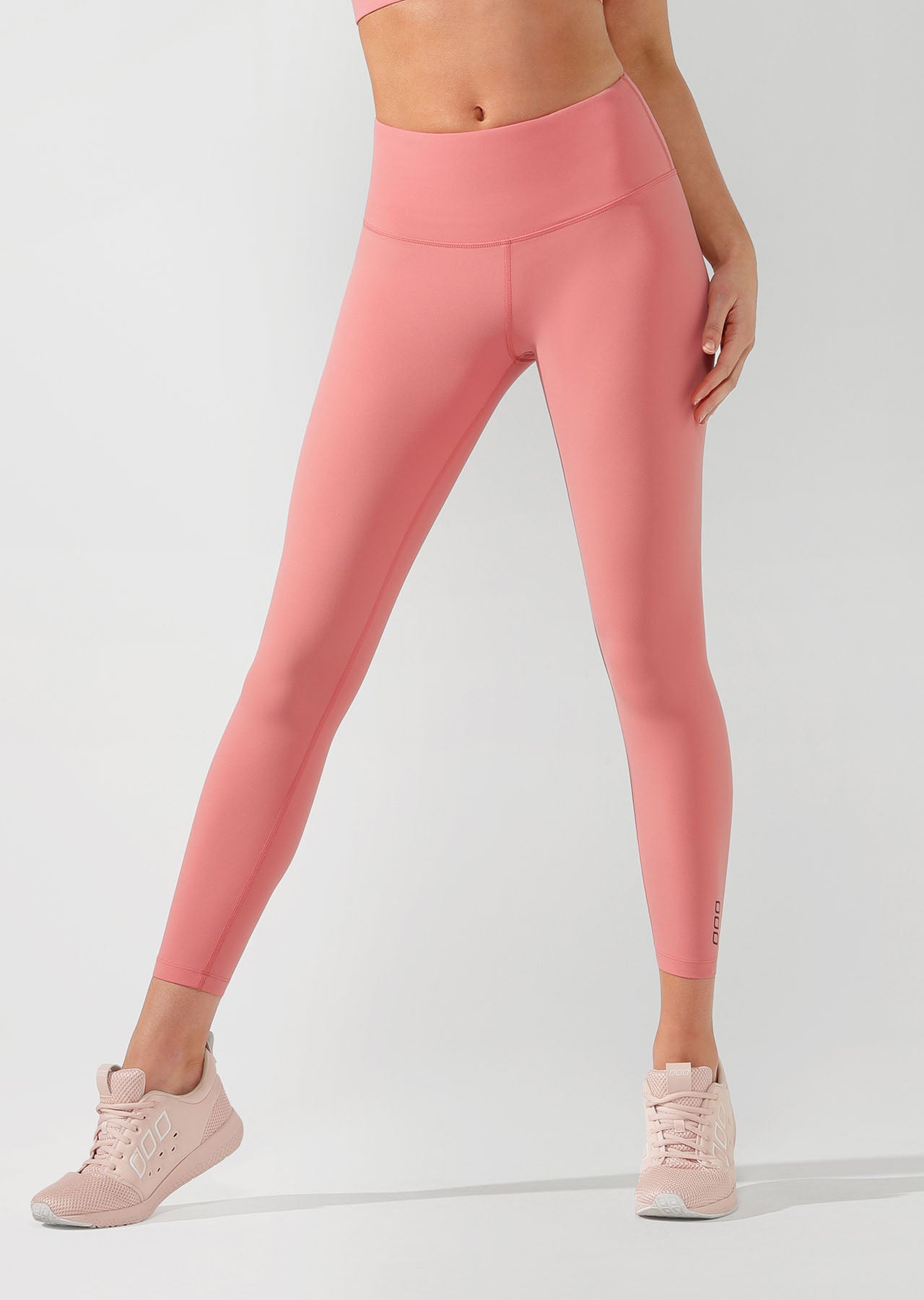Lorna Jane Lotus Ankle Biter Tight - Quartz Pink