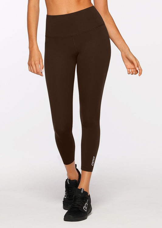 Lorna Jane Lotus Bare Minimum Ankle Biter Tight - Espresso