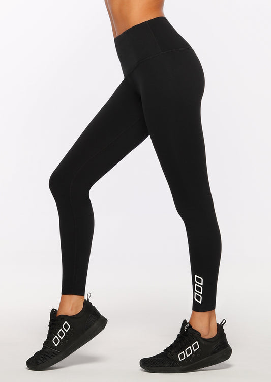 Lorna Jane Lotus Bare Minimum Full Length Tight - Black