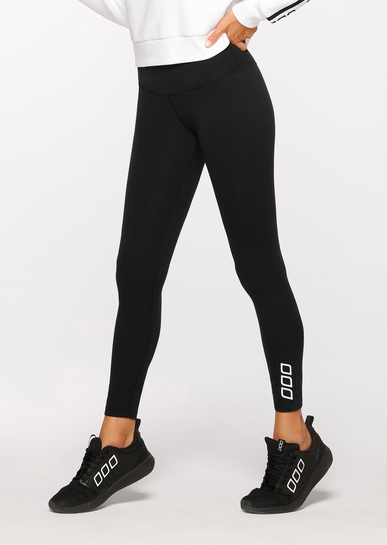 Lorna Jane Lotus Bare Minimum Full Length Tight - Black