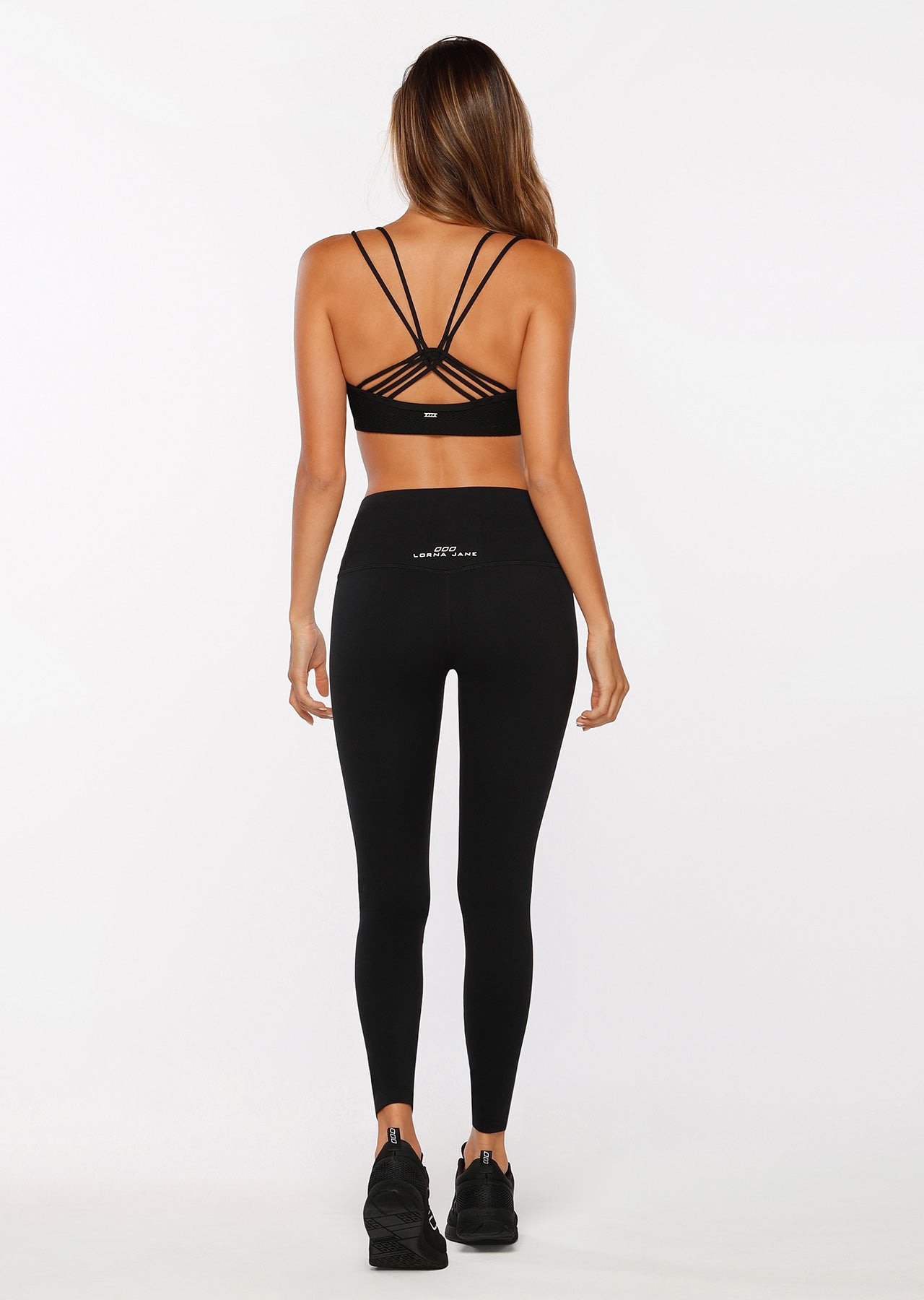 Lorna Jane Lotus Bare Minimum Full Length Tight - Black