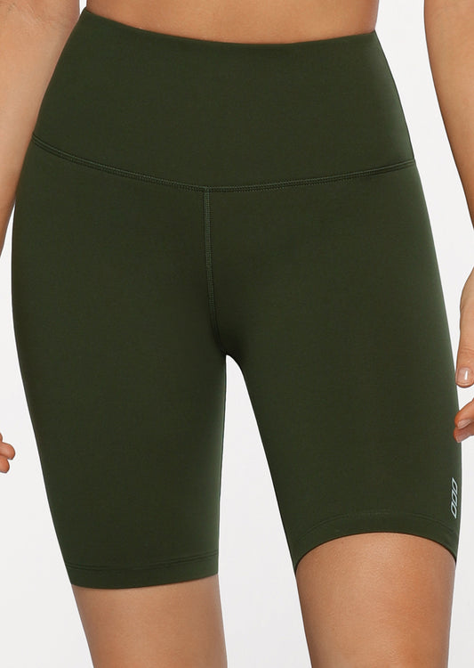 Lorna Jane Lotus Bike Shorts - Luxury Green