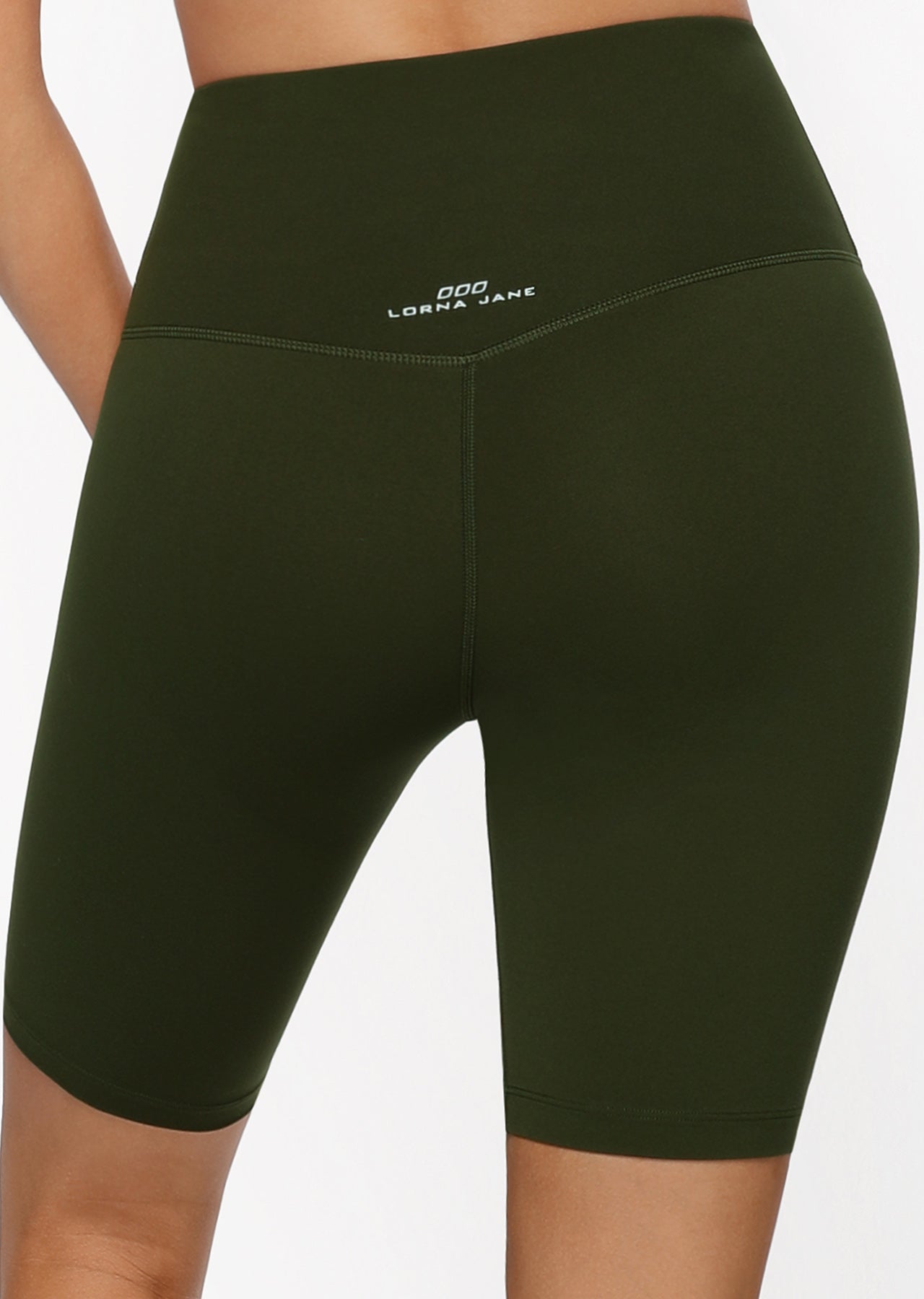 Lorna Jane Lotus Bike Shorts - Luxury Green