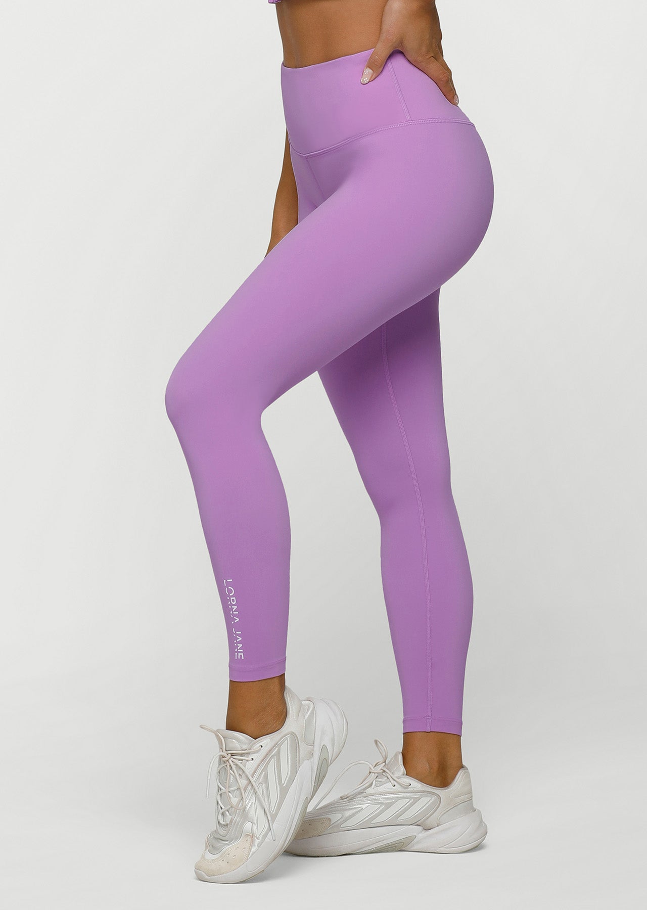 Lorna Jane Lotus Full Length Leggings - Soft Lilac
