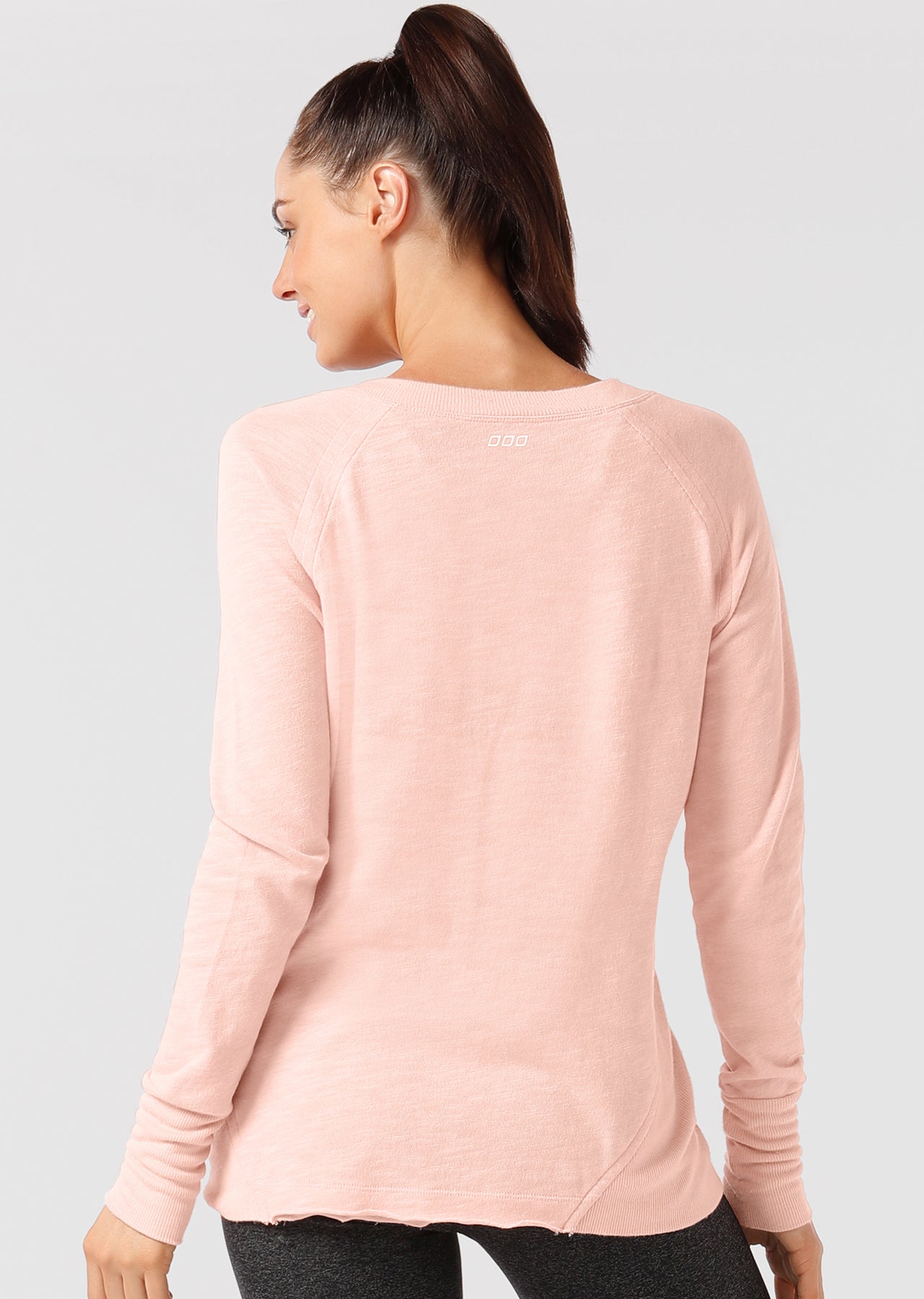 Lorna Jane Lotus L/Slv Top - Ballerina