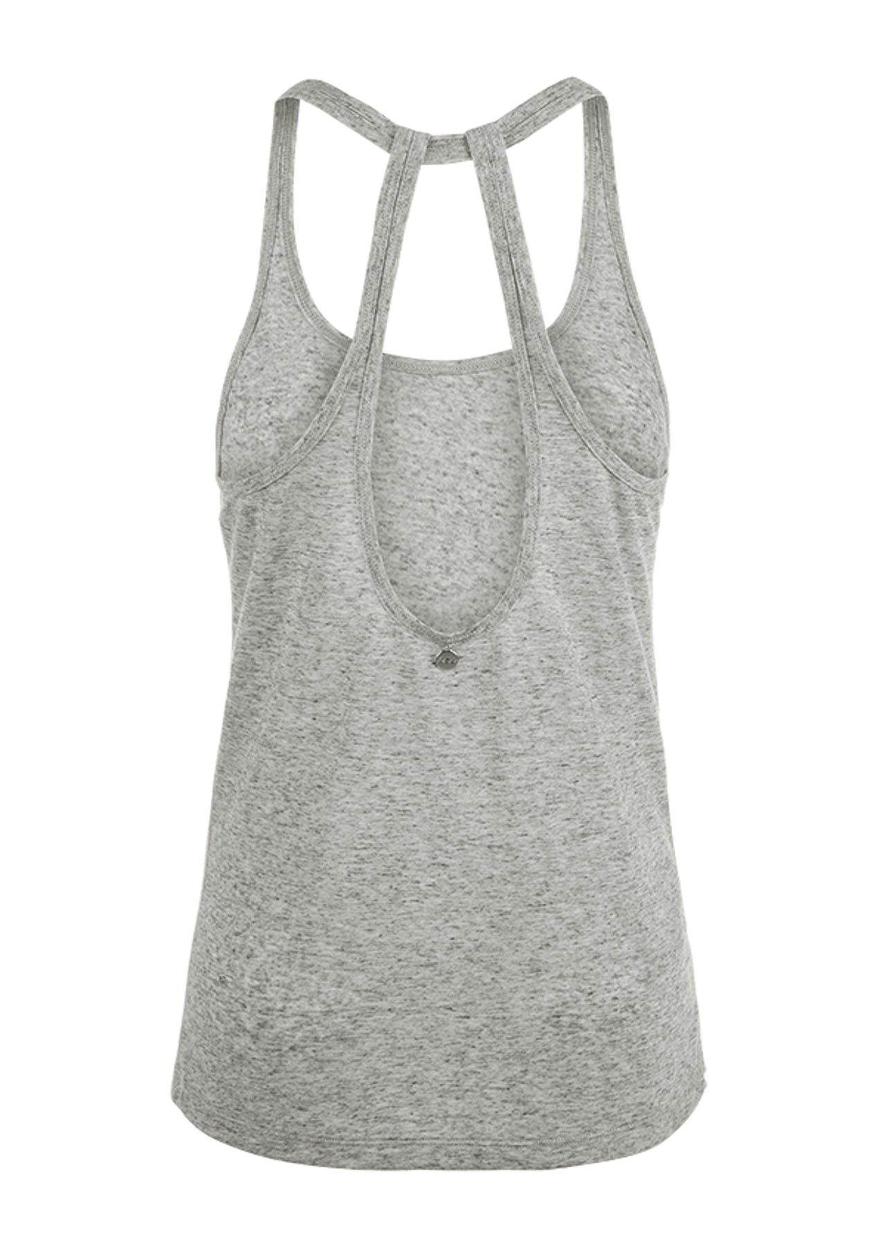 Lorna Jane Lounge All Day Tank - Grey Marl