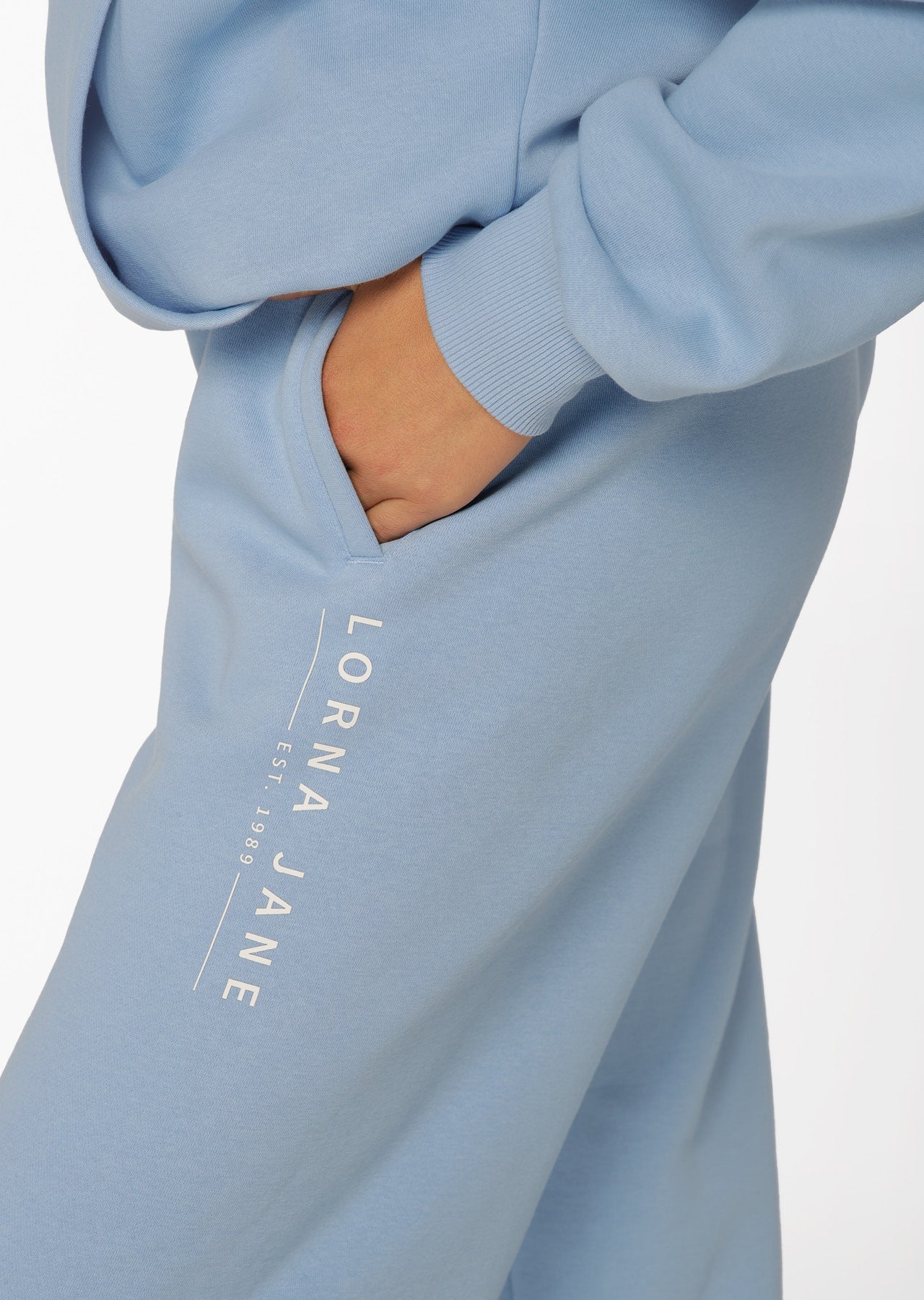 Lorna Jane Lounge Fleece Trackpants - Moontide