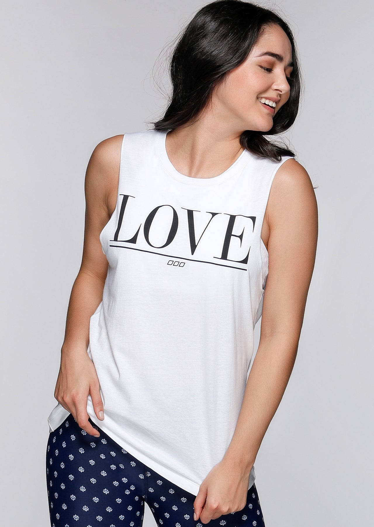 Lorna Jane Love Tank - White