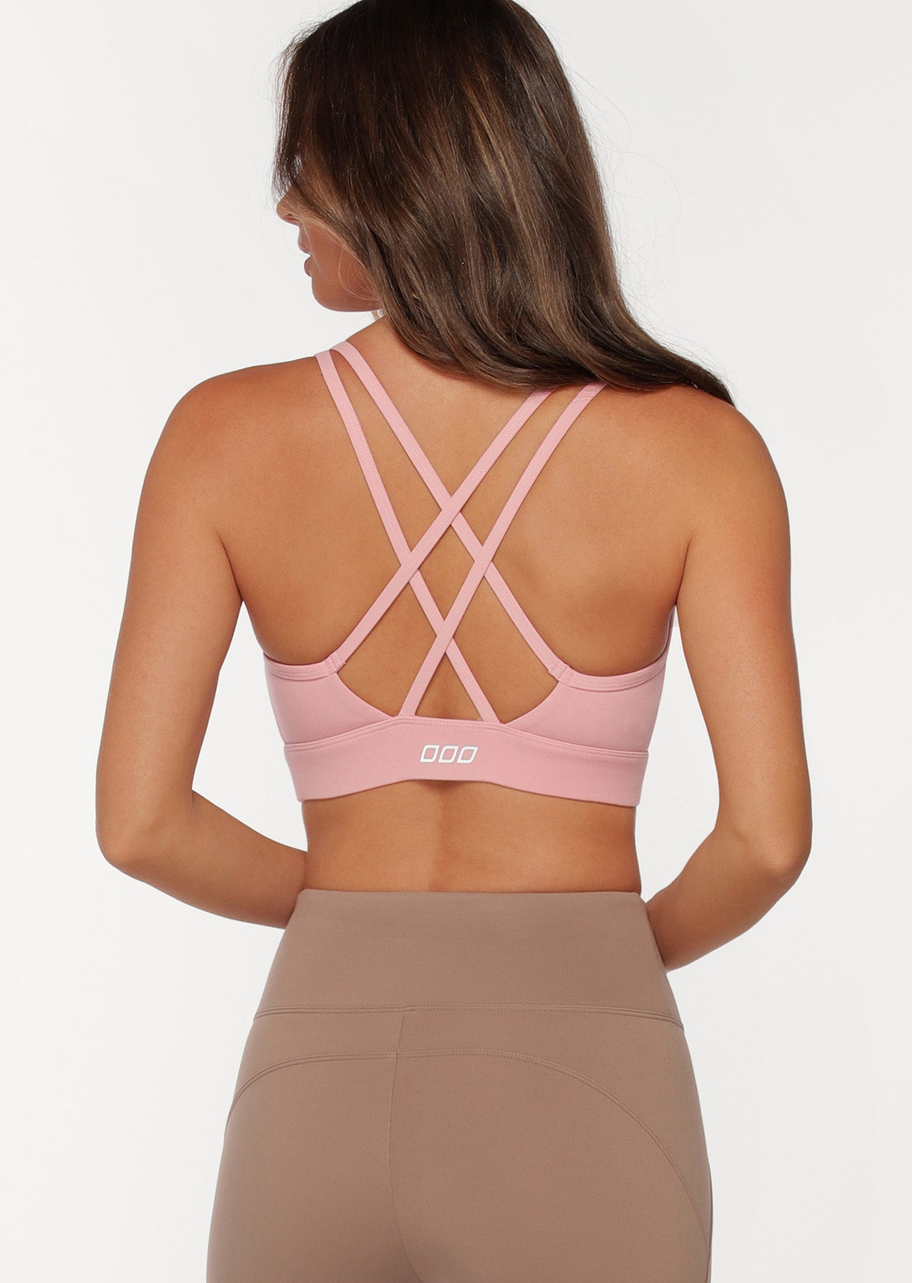 Lorna Jane Lunar Sports Bra - Dark Dusty Rose