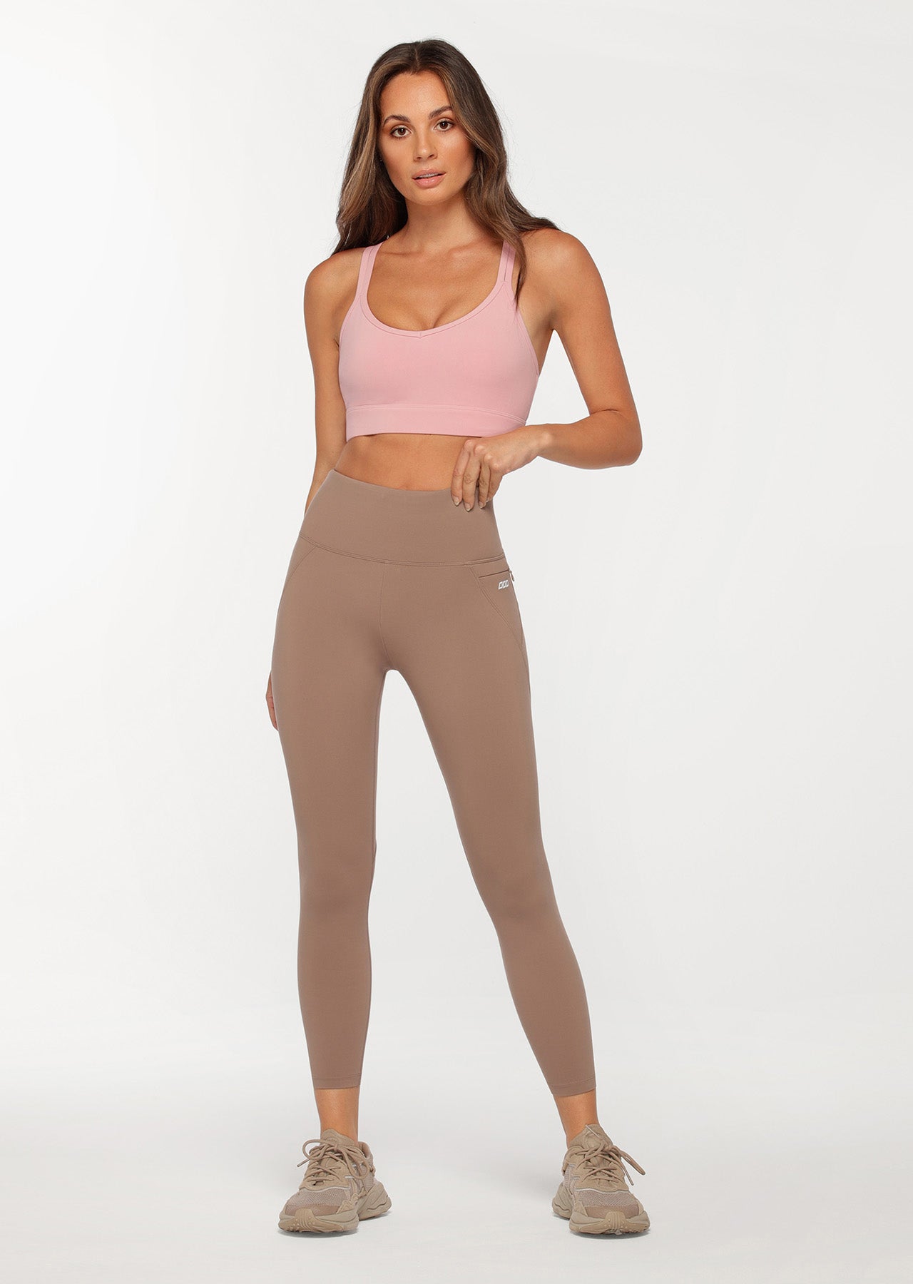 Lorna Jane Lunar Sports Bra - Dark Dusty Rose