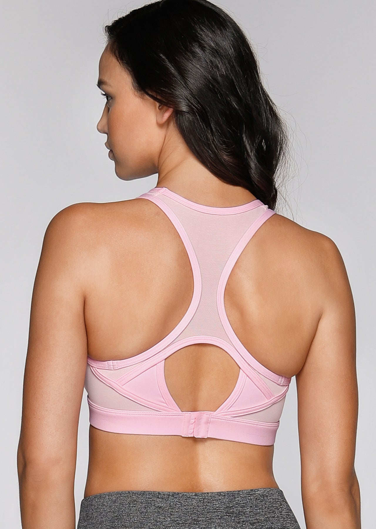 Lorna Jane Luster Sports Bra - Baby Pink