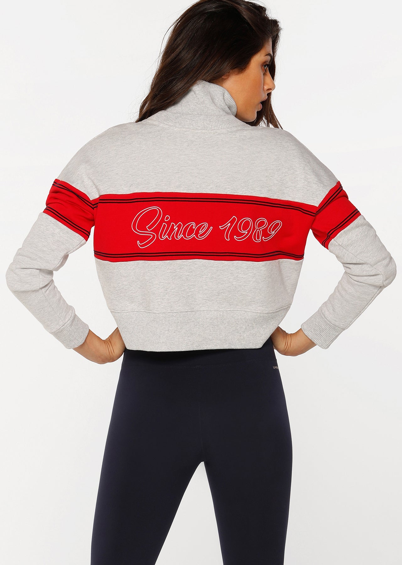 Lorna Jane Luxe 89 Ski Jumper - Light Grey Marl
