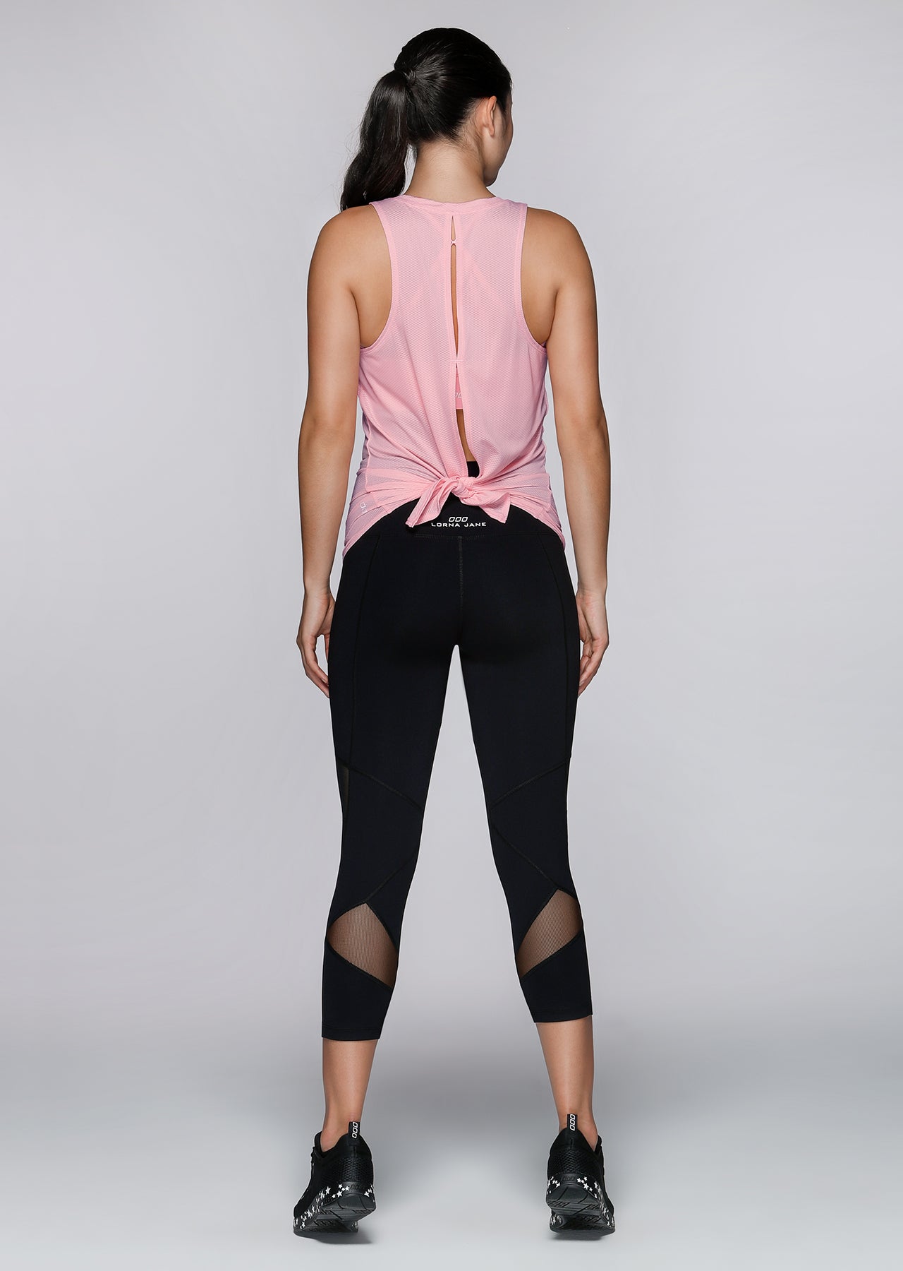 Lorna Jane Luxe Active Tank - Whisper Pink