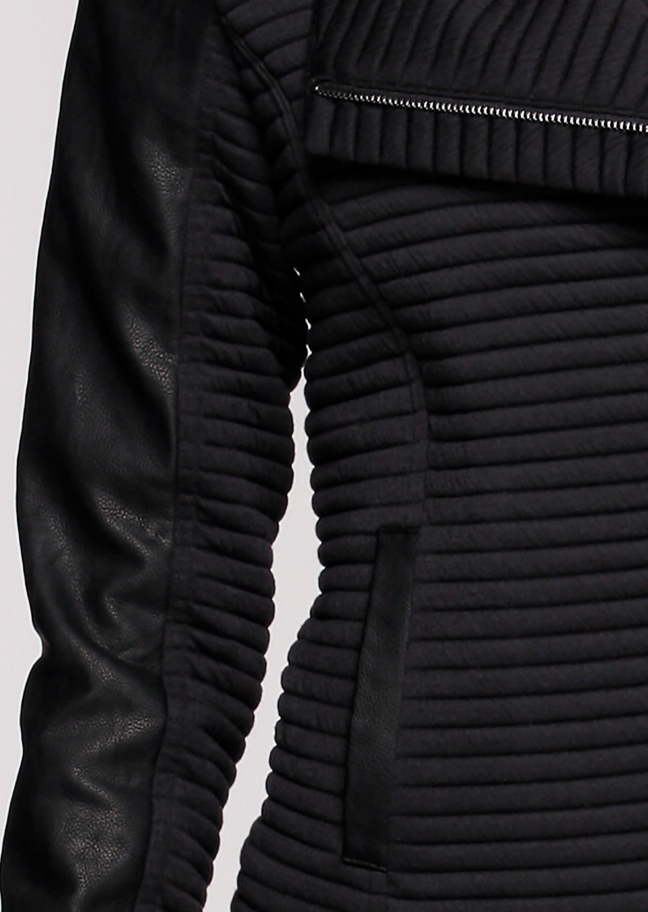 Lorna Jane Luxe Aviator Jacket - Black