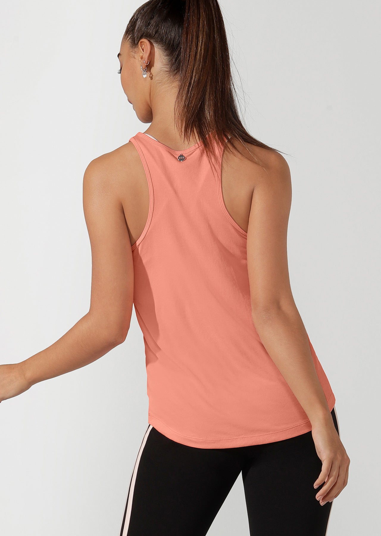 Lorna Jane Luxe Giselle Tank - Tangerine