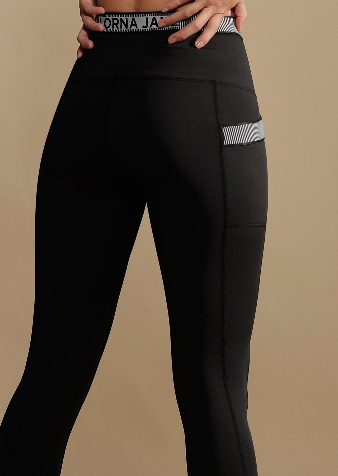 Lorna Jane Luxe Shine Full Length Tight - Black