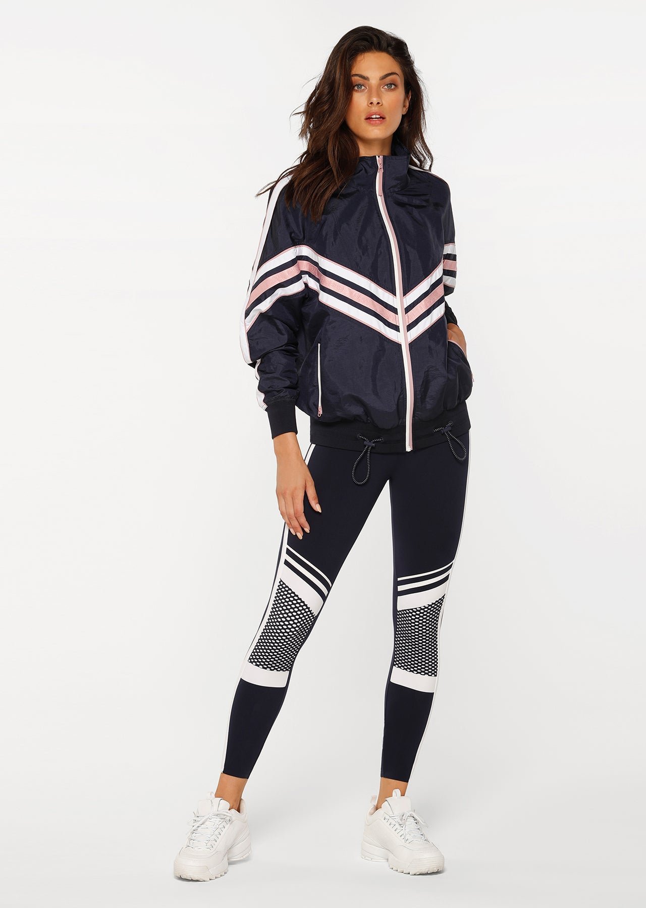 Lorna Jane Luxe Throwback Jacket - French Navy