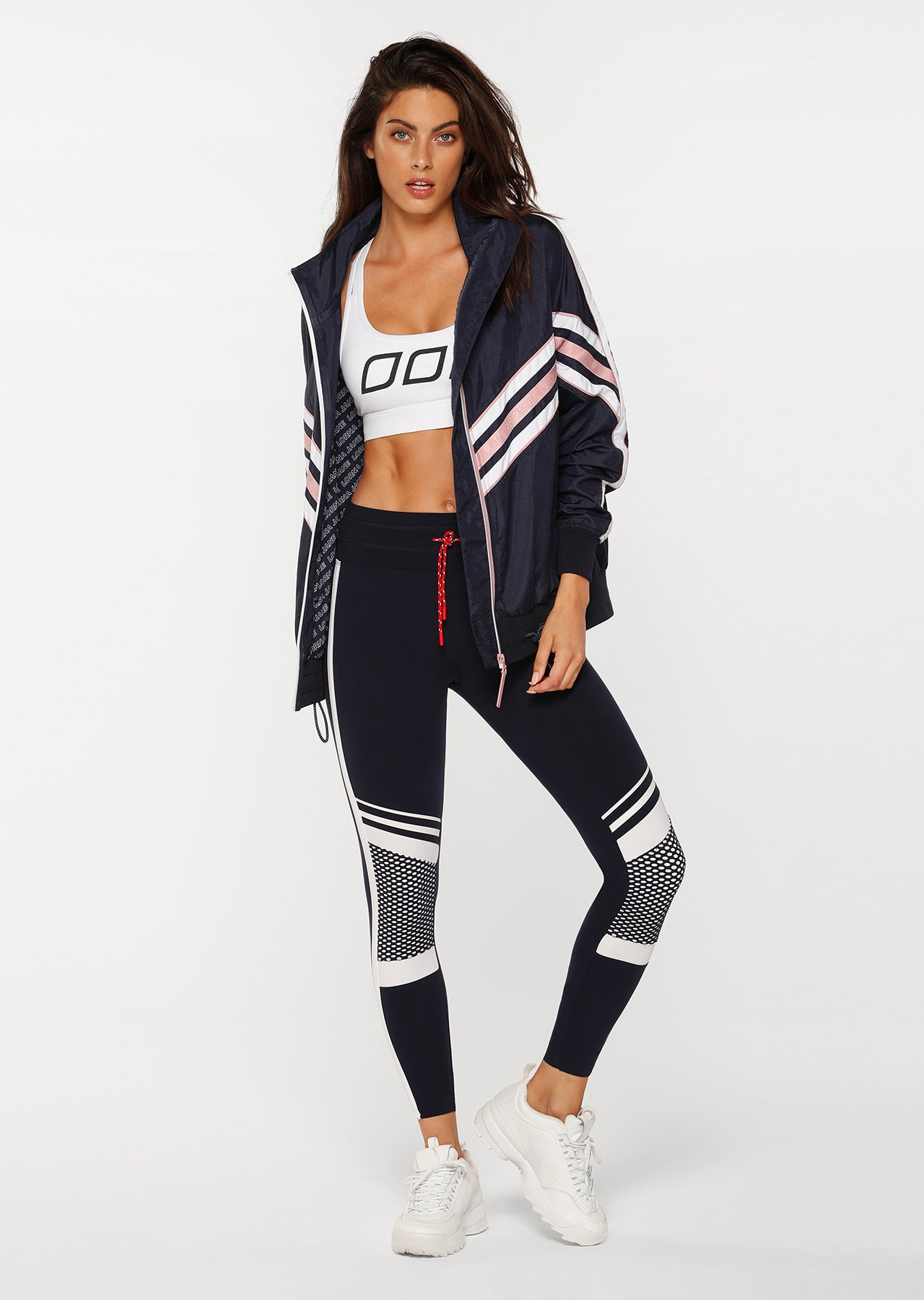 Lorna Jane Luxe Throwback Jacket - French Navy