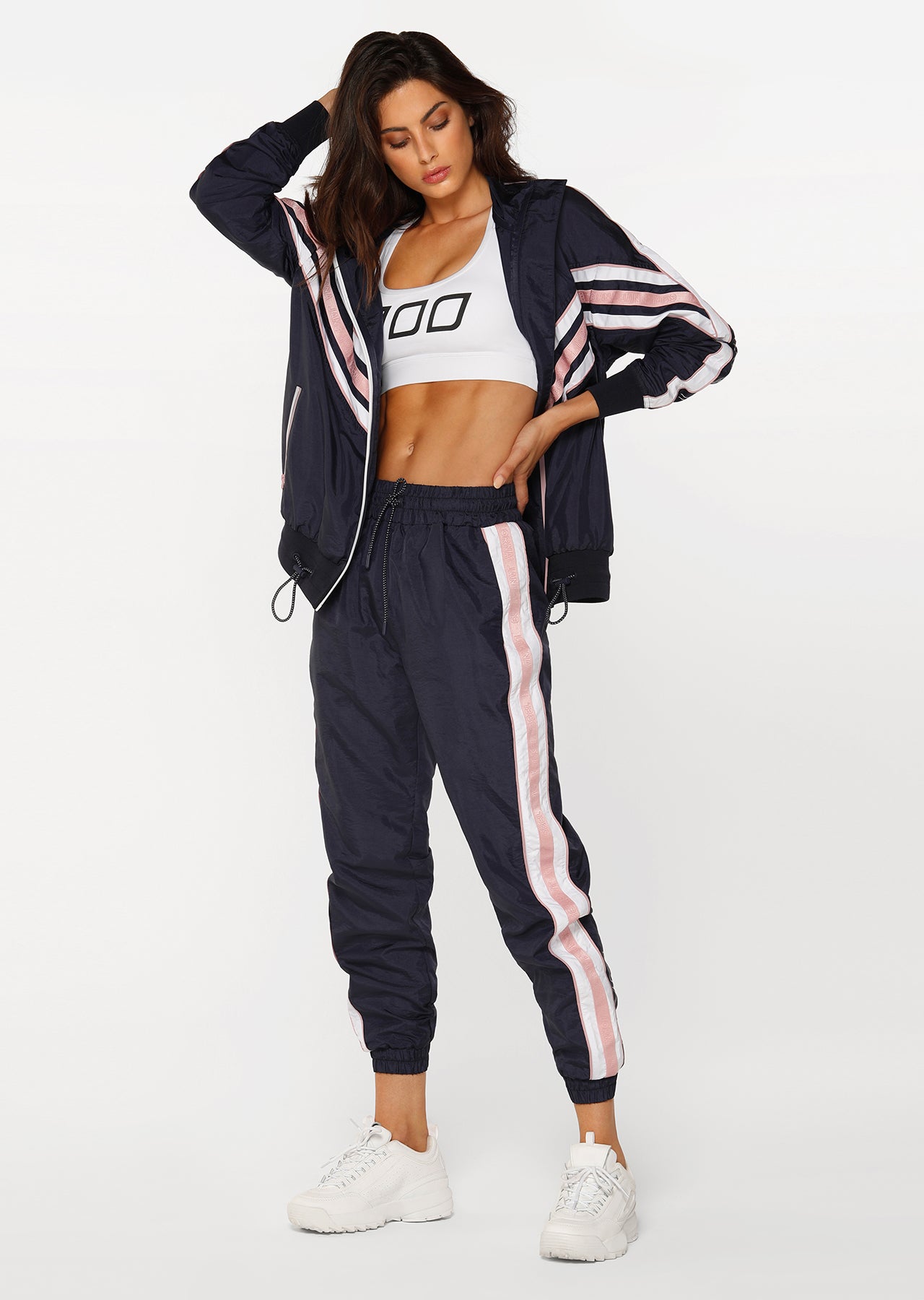 Lorna Jane Luxe Throwback Jacket - French Navy