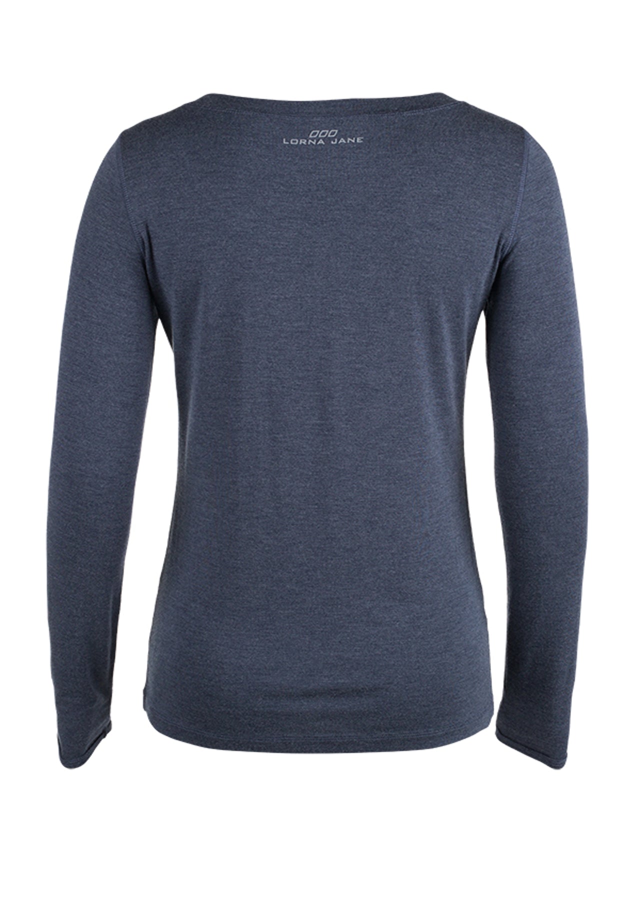 Lorna Jane Luxe Winter L/Slv Top - Ink Marl