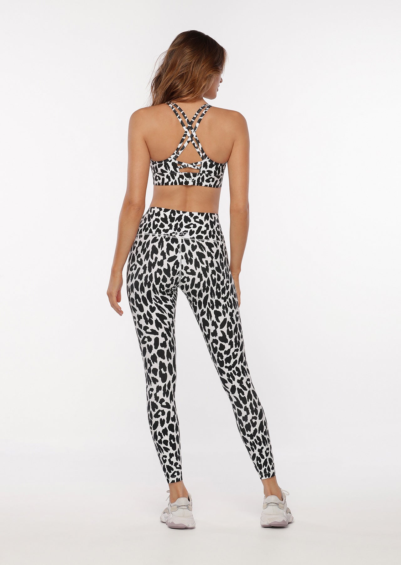 Lorna Jane Lynx Excel Sports Bra - Lynx Print