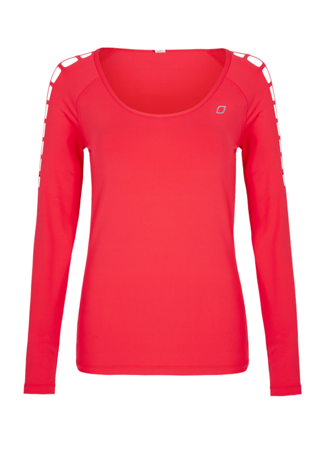 Lorna Jane Madrid L/Slv Excel Top - Cupid Red
