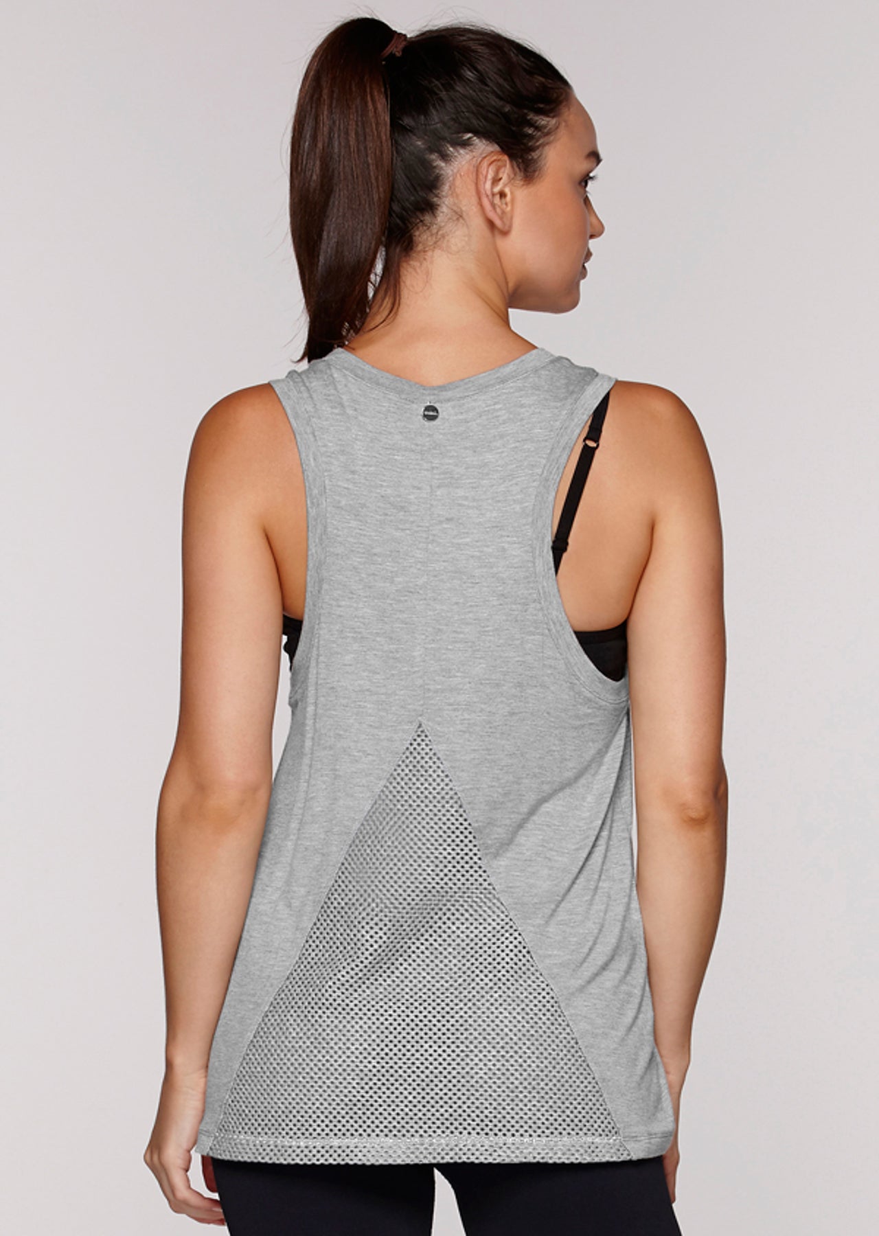 Lorna Jane Making It Happen Tank - Grey Marl
